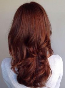 Auburn hair colour - Autumn hair colour